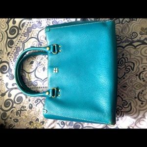 Blue Kate Spade tote